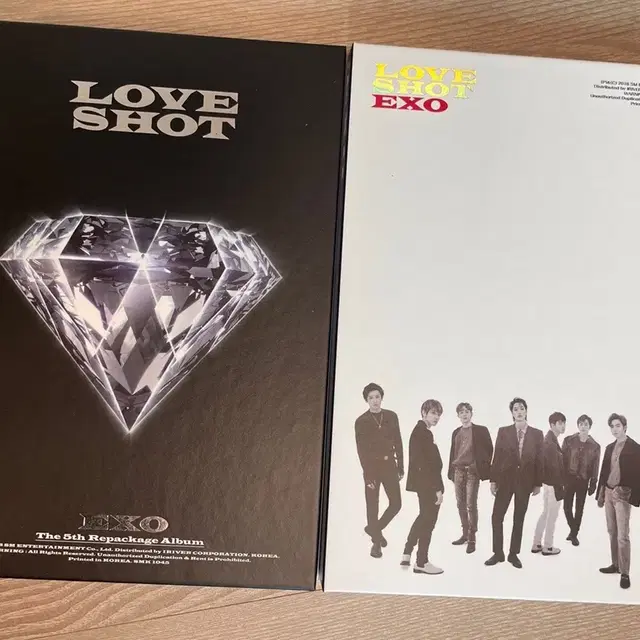 엑소 앨범 LOVE SHOT - The 5th Album