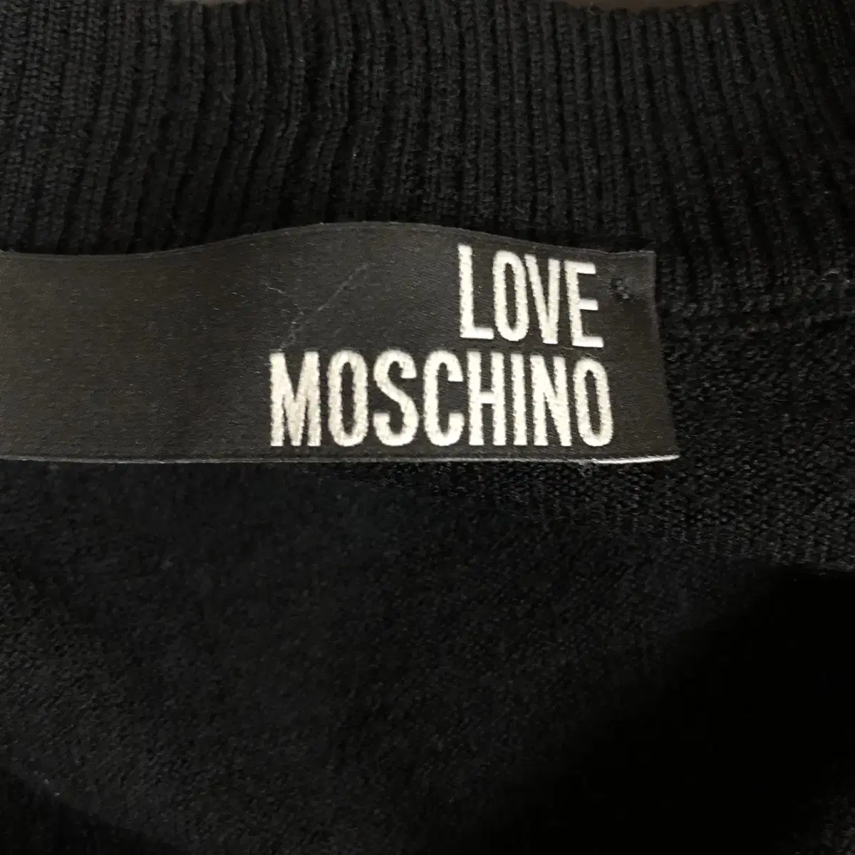 [ MOSCHINO ] 모스키노 버진 울 니트 가디건