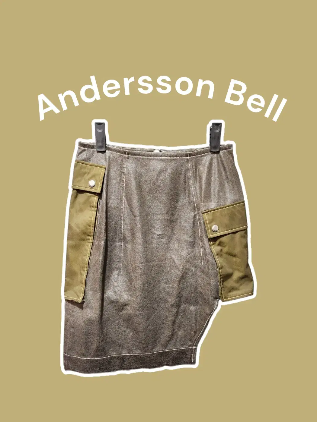 [S-26] AnderssonBell 앤더슨벨 언밸런스 스커트