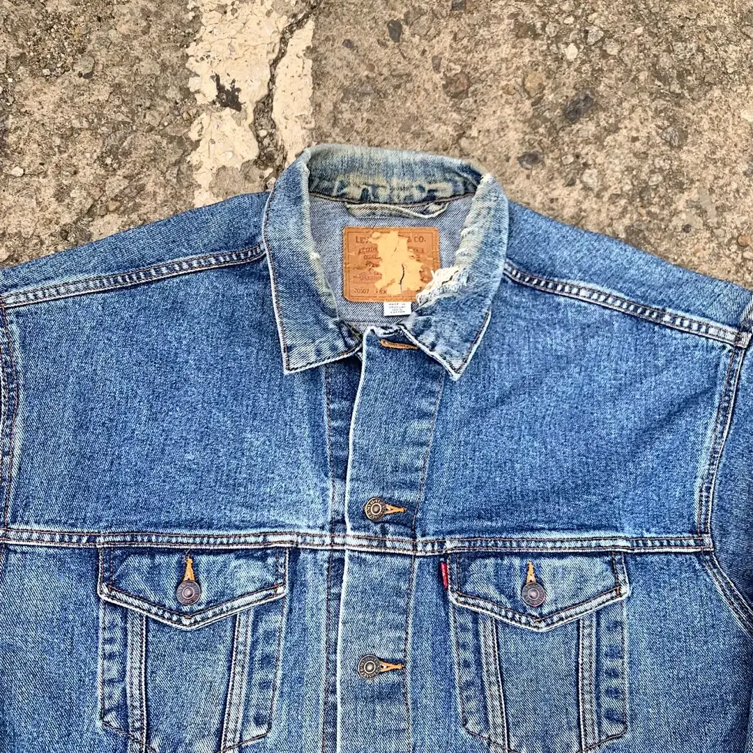 [2XL] 90s Levis denim jacekt