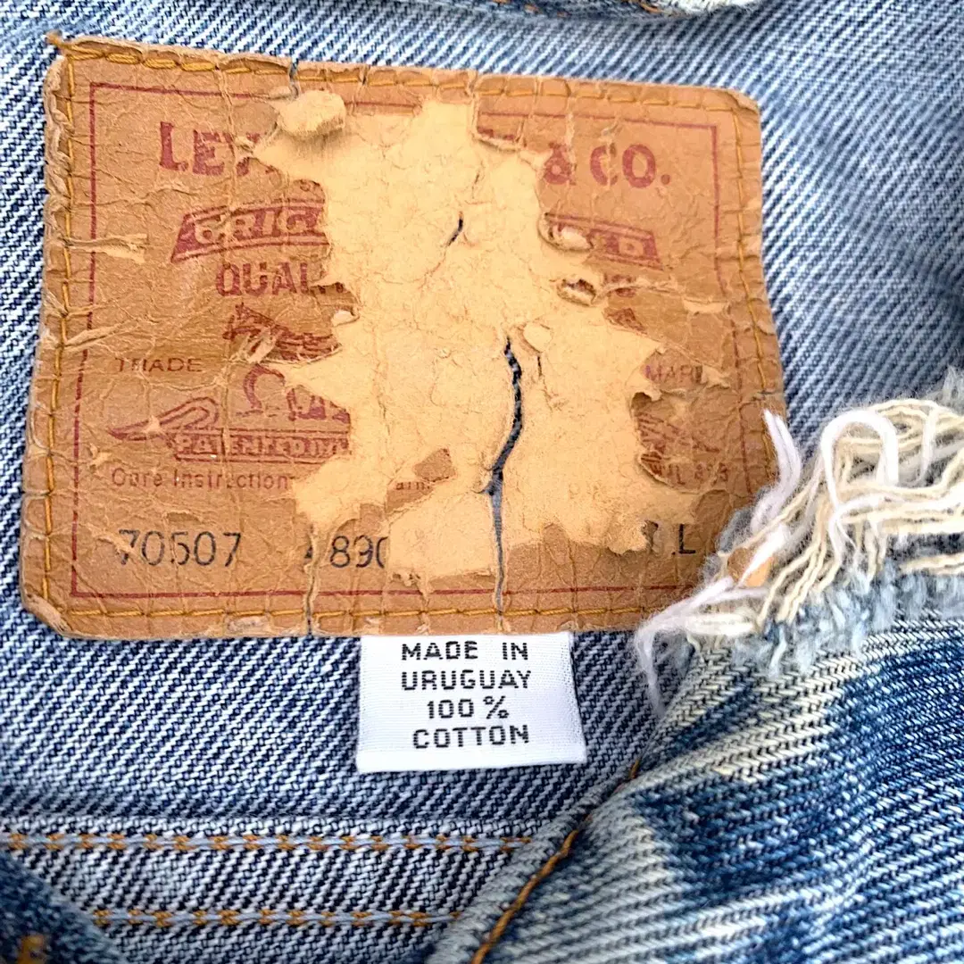 [2XL] 90s Levis denim jacekt