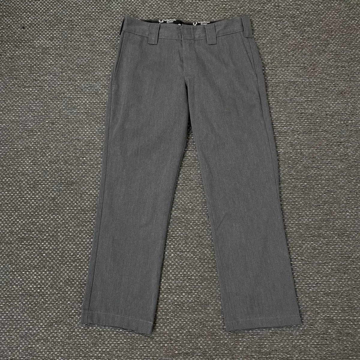 (30) Oshikoshi Gray Poly Chino Pants