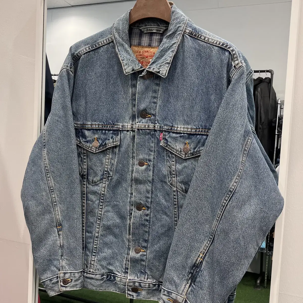 90s Levis 리바이스 데님 트러커 자켓 (made in USA)