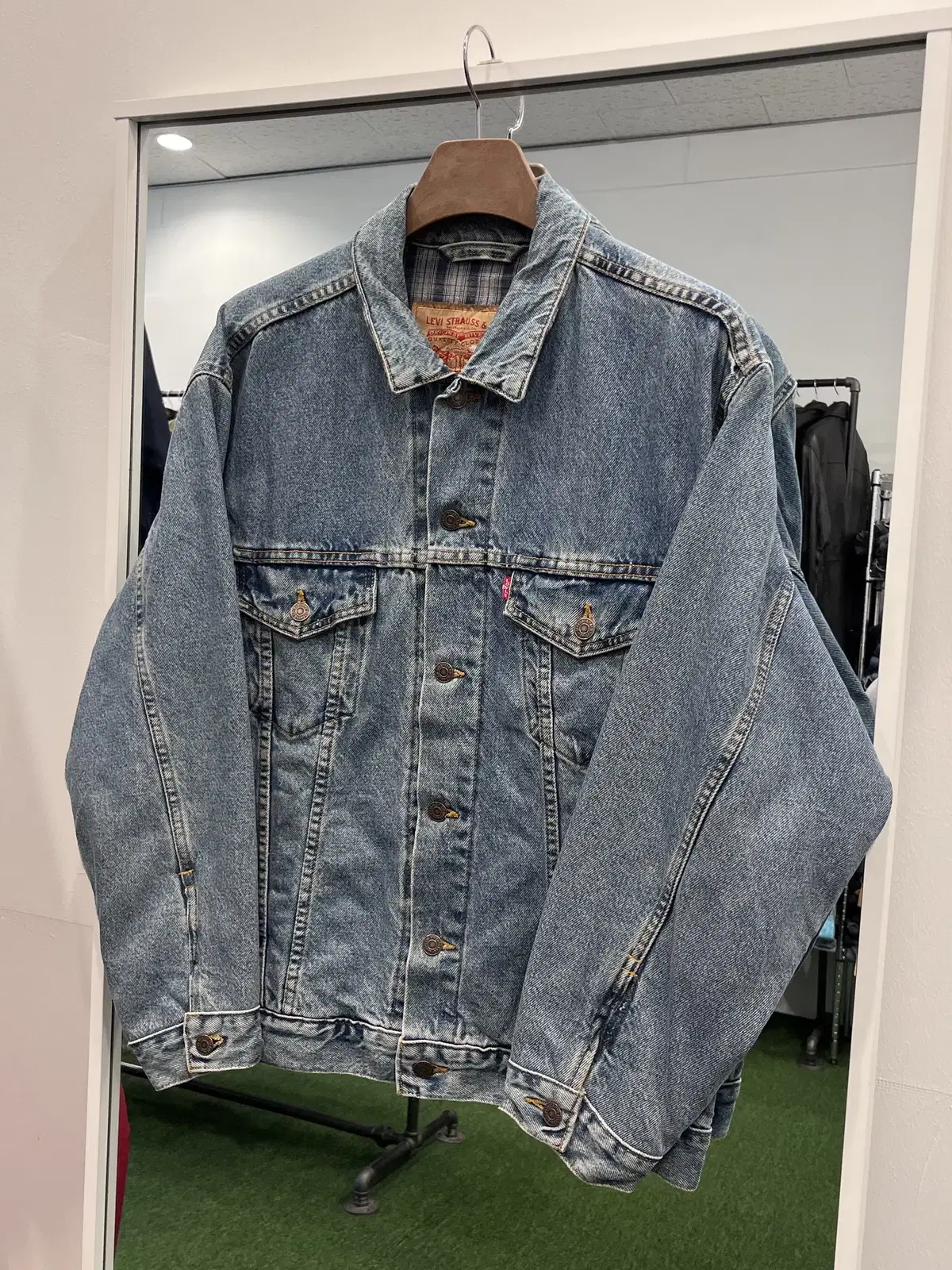 90s Levis 리바이스 데님 트러커 자켓 (made in USA)