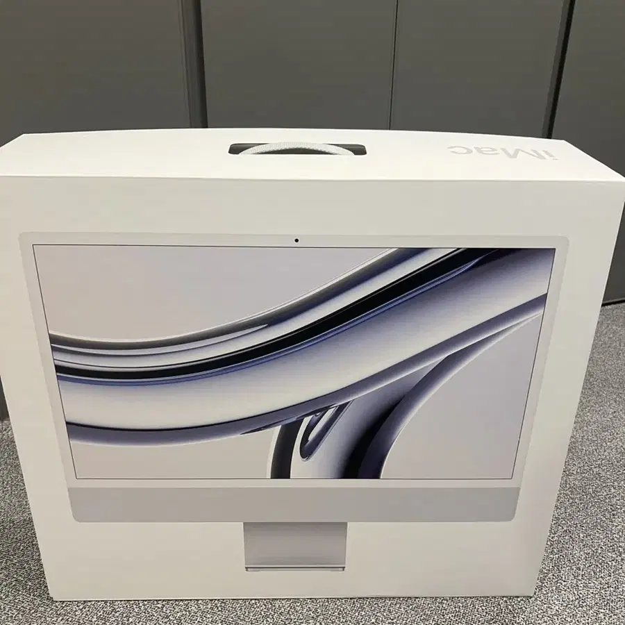 iMac 24 M3 CPU 8코어 CPU10코어 16GB 256GB 실버