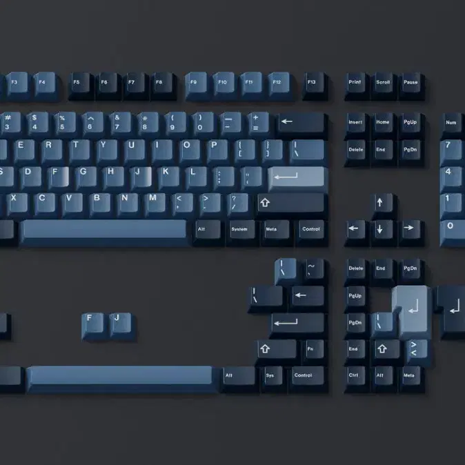 (정품) GMK 인디고(Indigo) 베이스 키캡셋