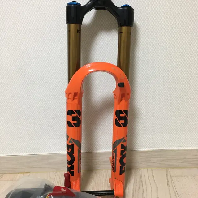 폭스38 180mm 27.5인치 부스트 에어샥 자전거 MTB 포크