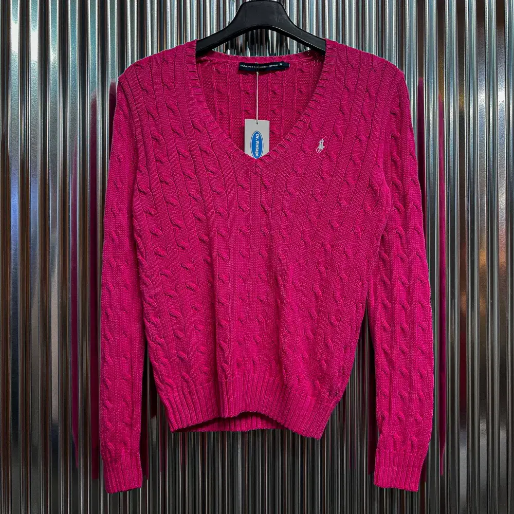 Polo Ralph Lauren Cable V-neck knit in Women's 55 T295