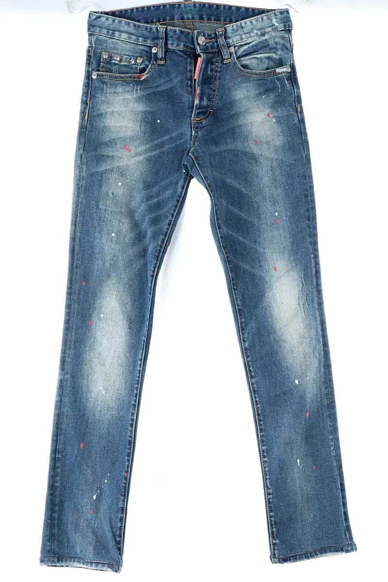 W(S) Disquared Jeans Denim Slim Fit Painted Point-D66