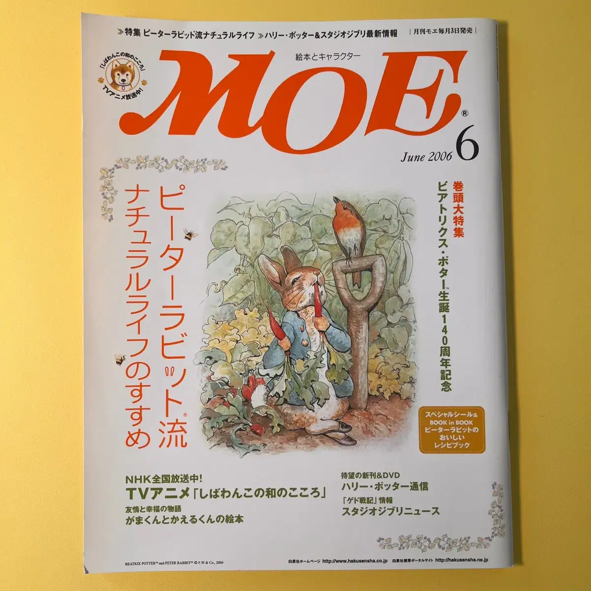 일러스트잡지 모에 MOE 2006-06 일본 원서 캐릭터 판타지 매거진