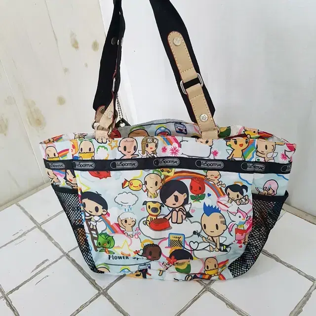 [새상품] LESPORTSAC x TOKIDOKI 레스포삭 토트백