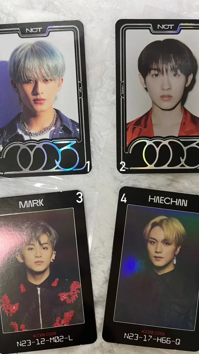 NCT Resonance Golden E.JI ID card photocard mark haechan winwin