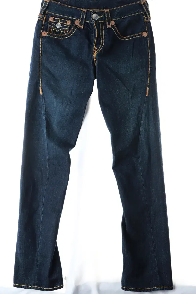 W(L) Truly Reliable Jeans Denim Stitched Point Amekaji-DA4