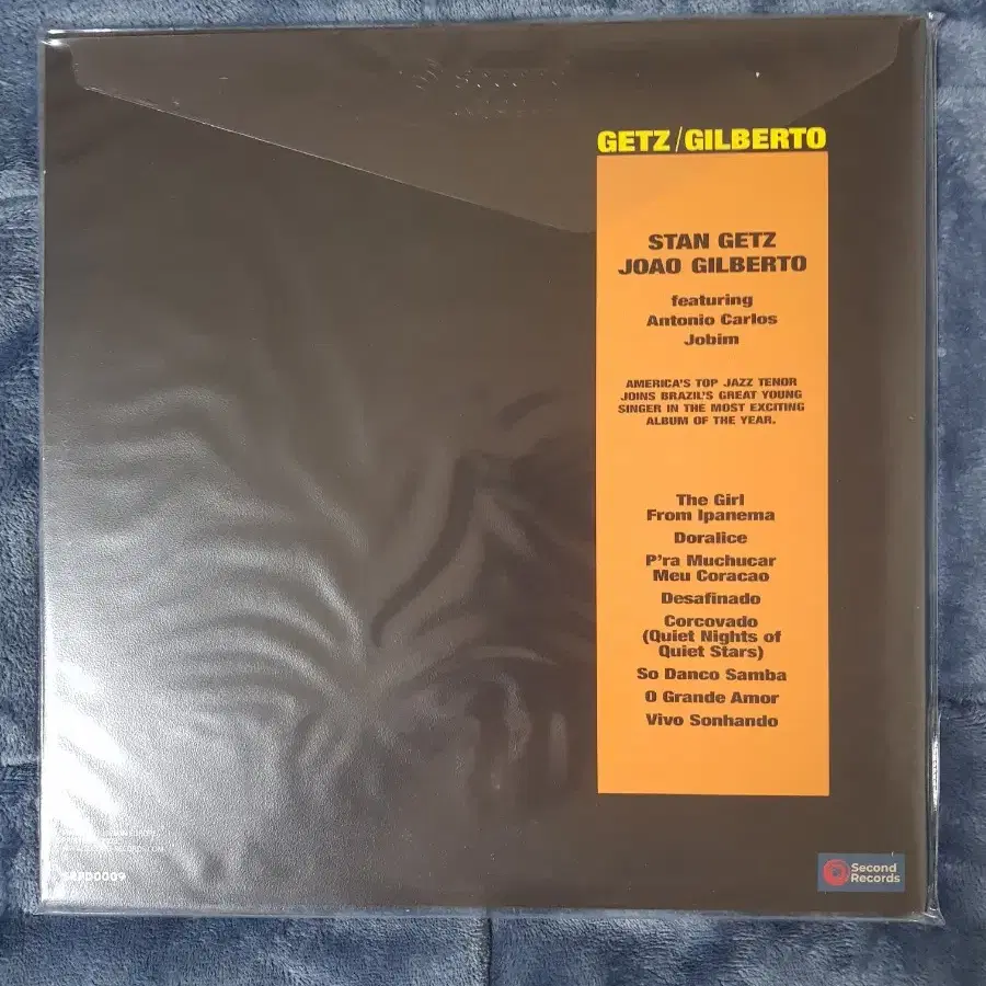 getz gilberto 미개봉LP