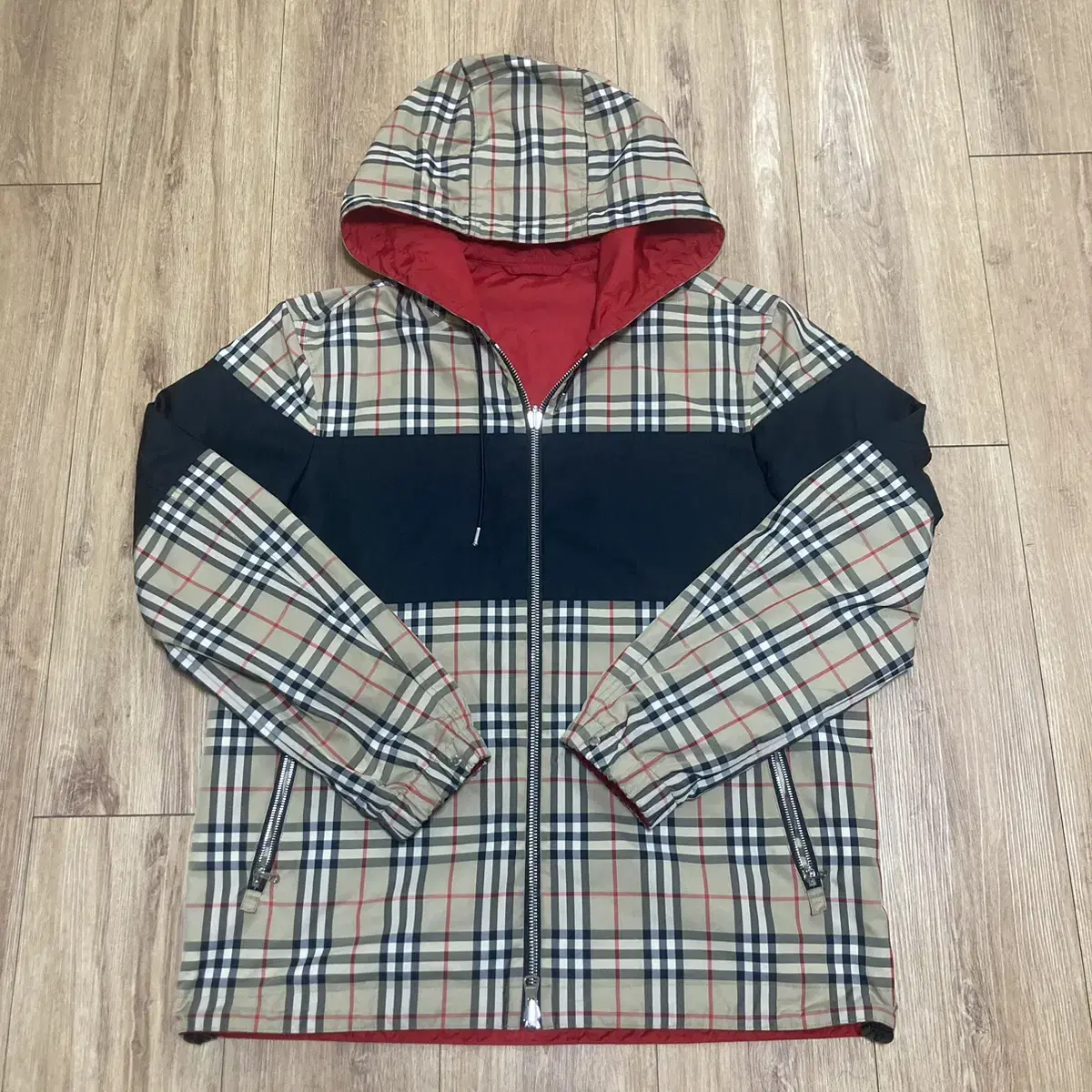 [L]Burberry Windbreaker Overcoat