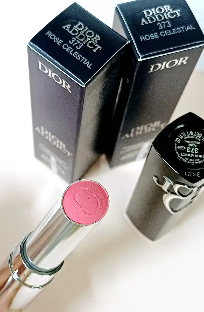 Gift packaging)Dior Addict Lipstick 373 Rose Celestial