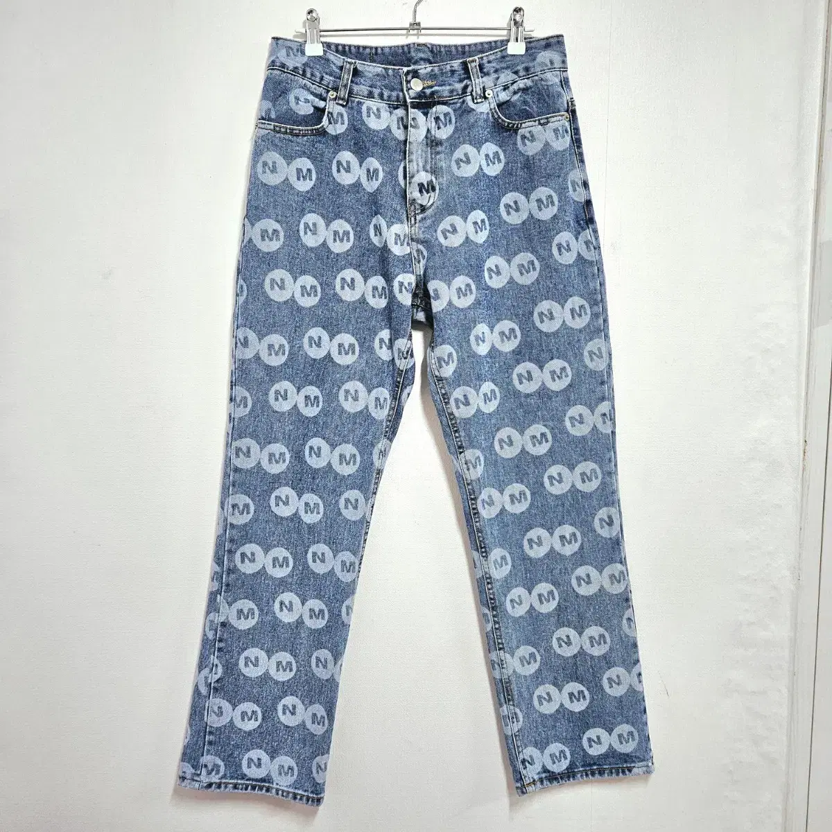 NoMen 20FW Printed Jeans Denim Pants 28-30