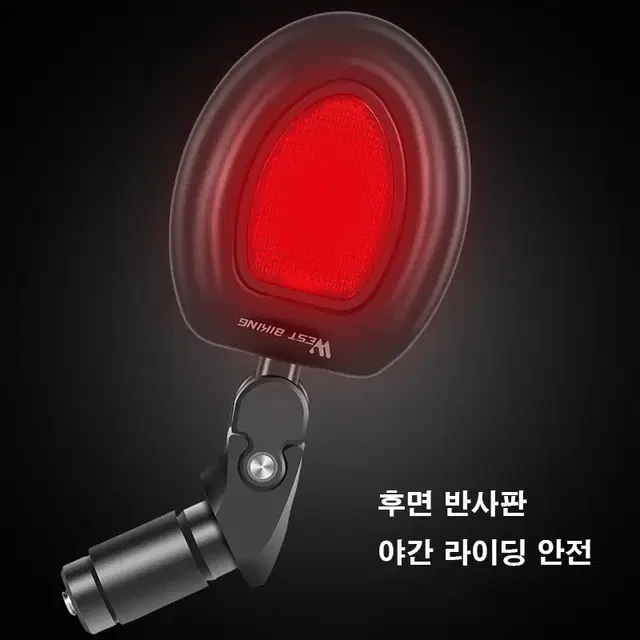 웨스트바이킹 자전거 거울 후사경 사이드 백 미러 YP0023