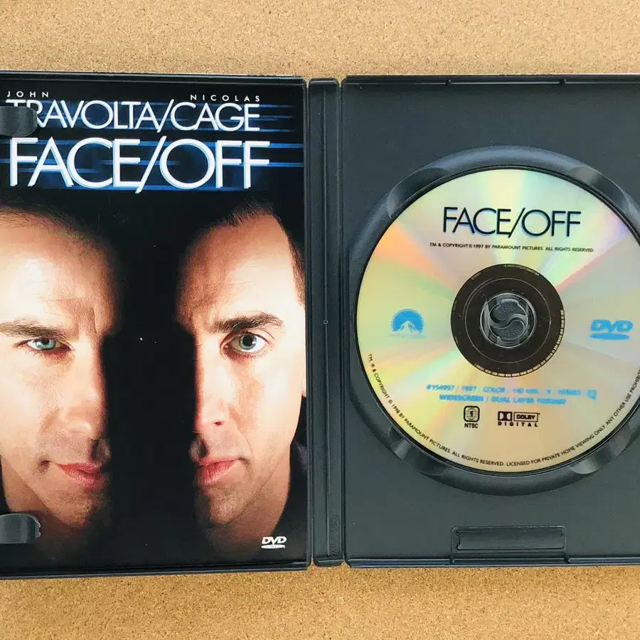 [DVD중고] 페이스 오프 (Face/Off)