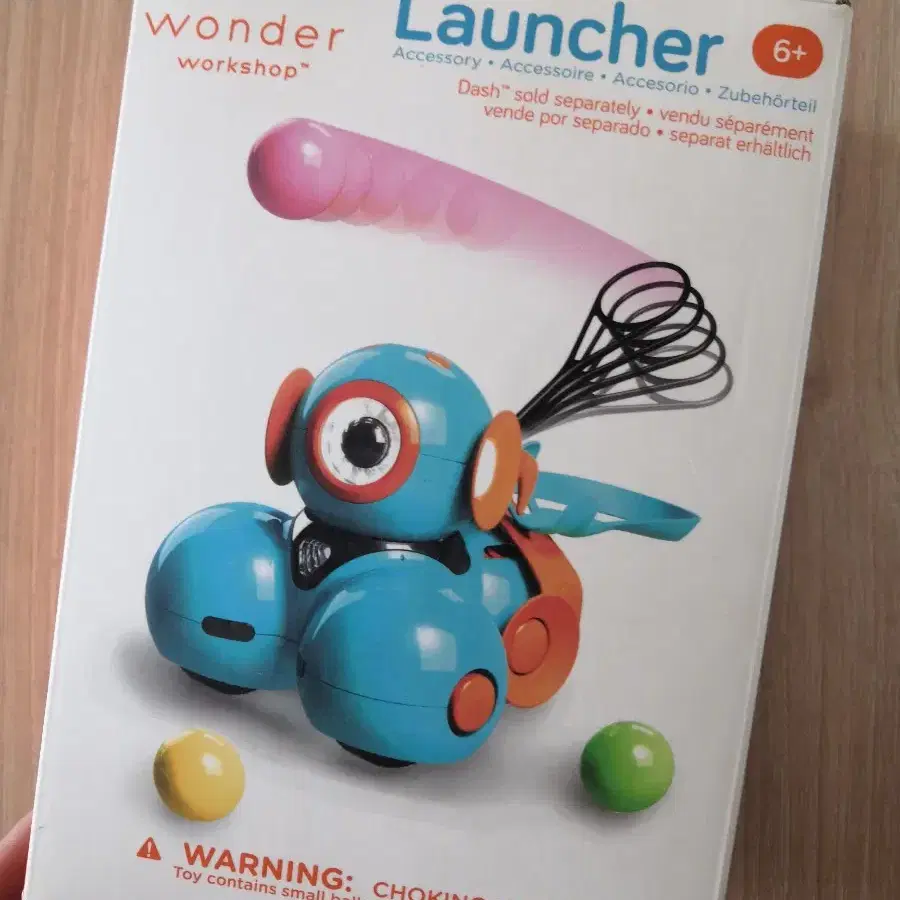 Wonderworkshop 코딩 로봇 대시 및 농구 키트