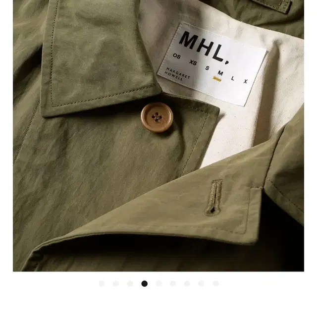 MHL raincoat 마가렛호웰 트렌치 코트