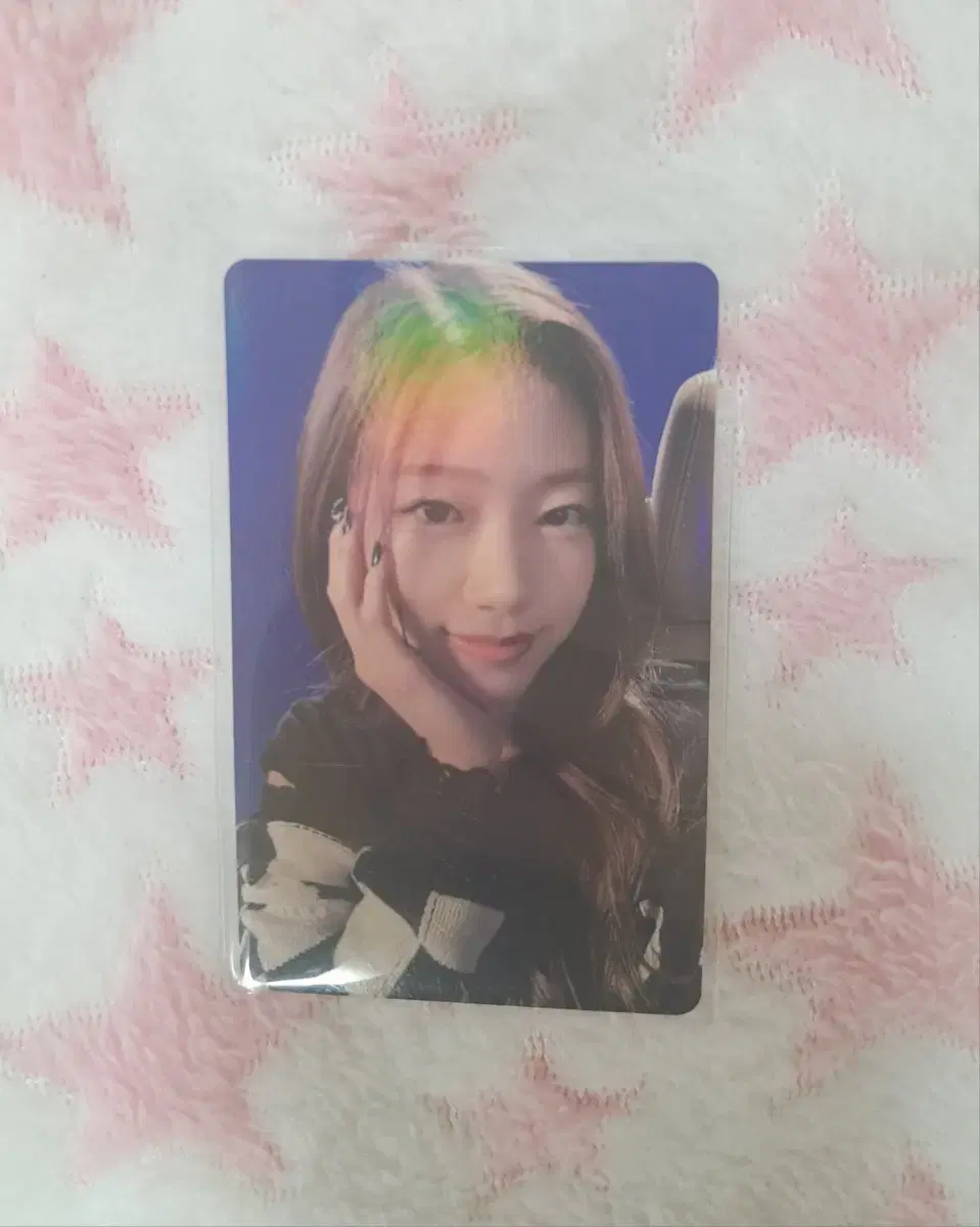 le sserafim pieris kazuha weverse photocard wts