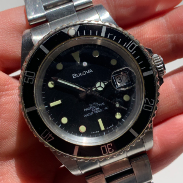 Vintage Bulova Submariner