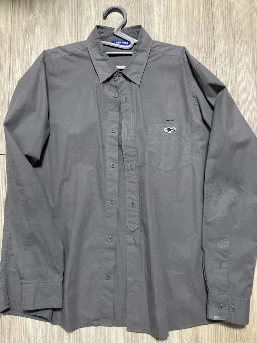 [Size 4] Naders Comfort Shirt Charcoal