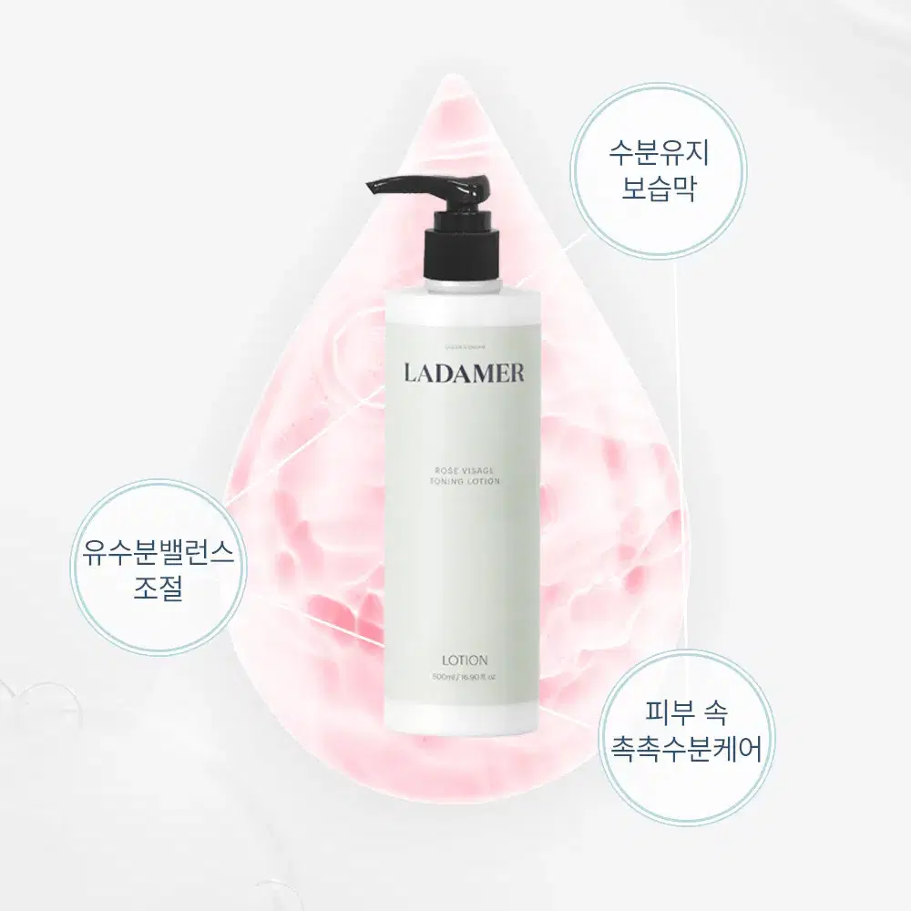 라다메르 로즈비사쥐 토너 250ml