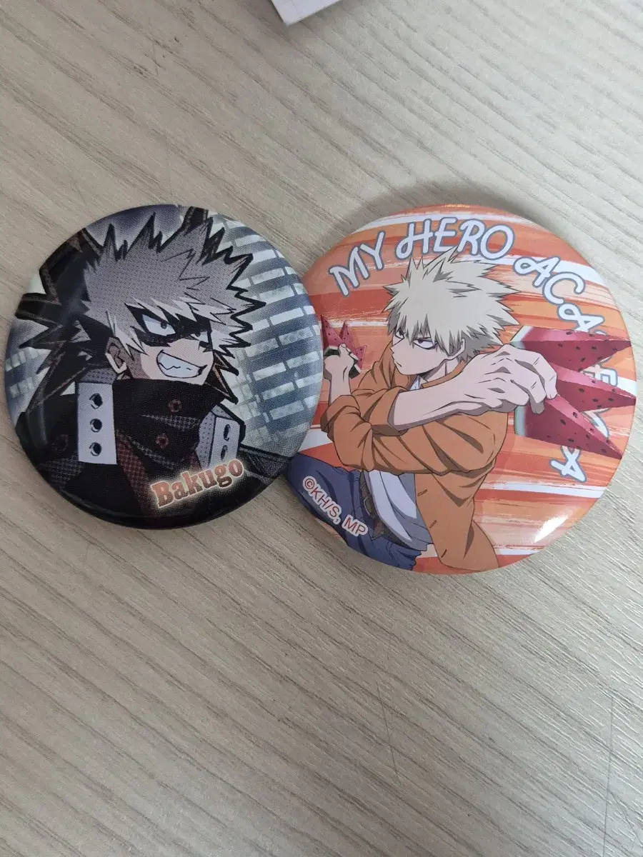 Nahia Hiroaka Bakugo Katsuki yeoreum Battle Can Badge