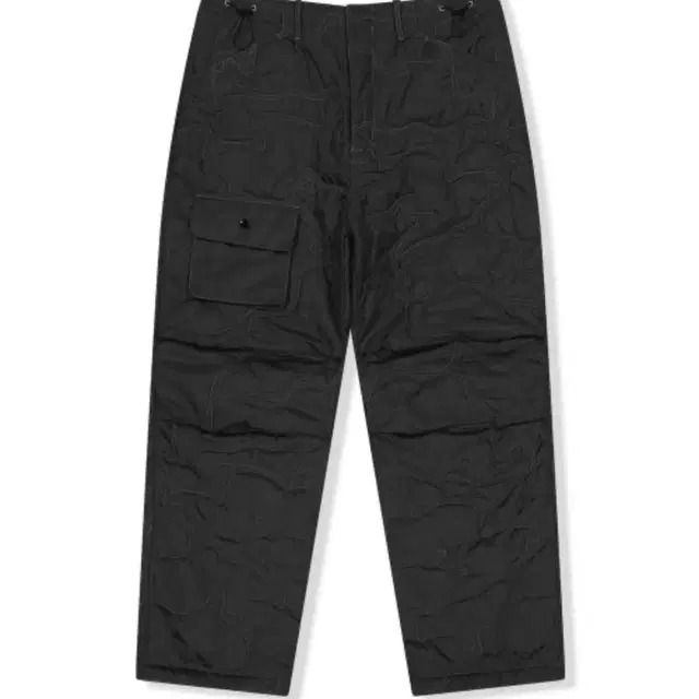 예스아이씨 Quilted Camo Liner Pants Black