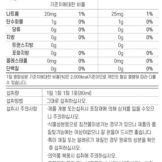 대동고려삼 고려홍삼진액 골드(6년근) 80mlx30