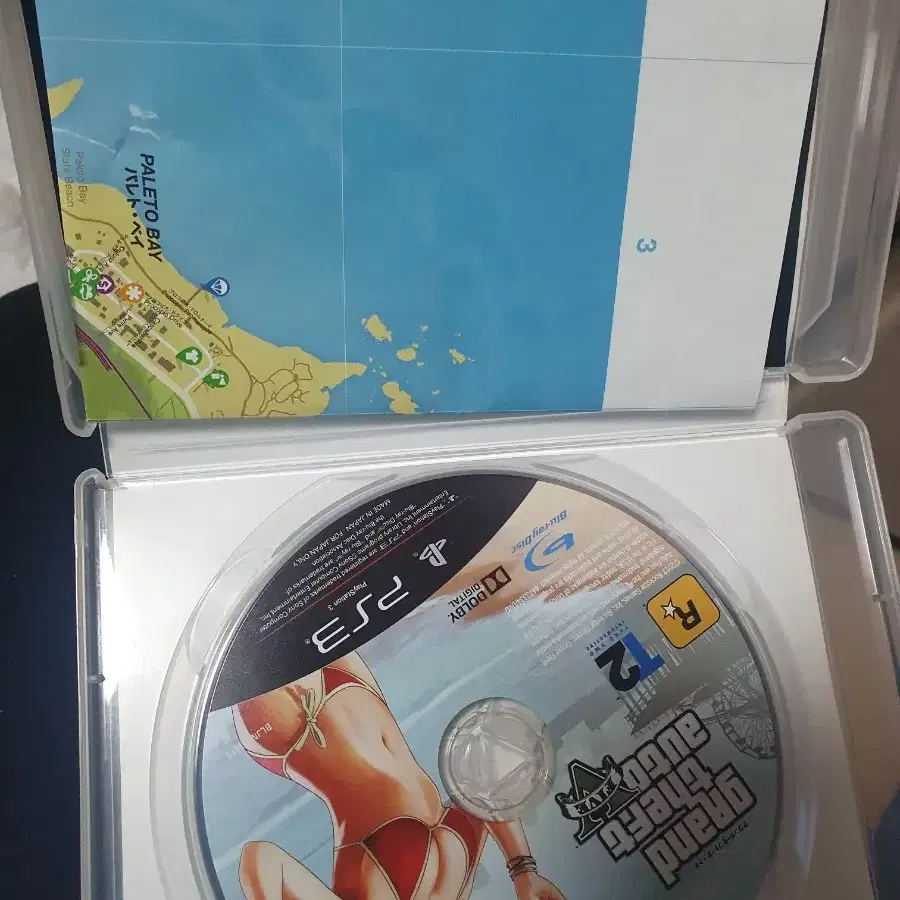 ps3 gta5 일본판(지도포함)