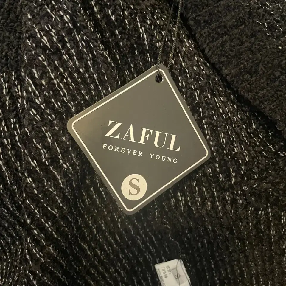 새상품)ZAFUL 가디건 블랙 가디건 S 봄 가디건 S 여성 가디건