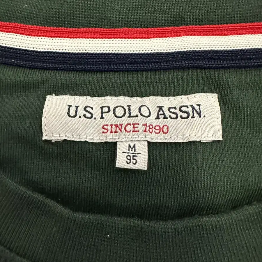 [M] U.S.POLO ASSN. 폴로 긴팔 슬리브 그린