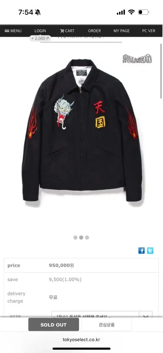 Wakomaria x Wolfhead Vietnam Jacket