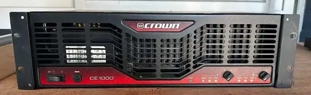 (중고)Crown 파워앰프 CE1000 (4옴 기준 : 450W x 2)