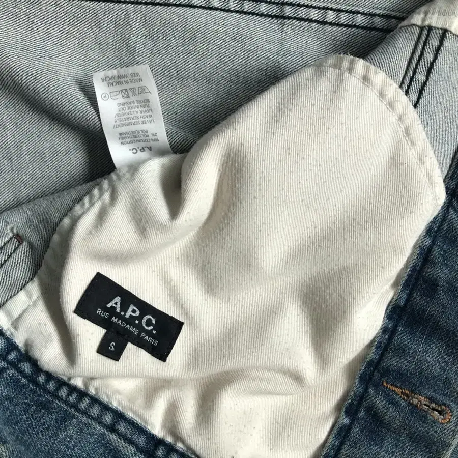 A.P.C 연청 청자켓 S size