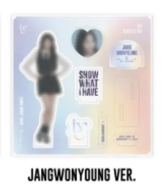 Ive jang wonyoung acrylic stand unsealed