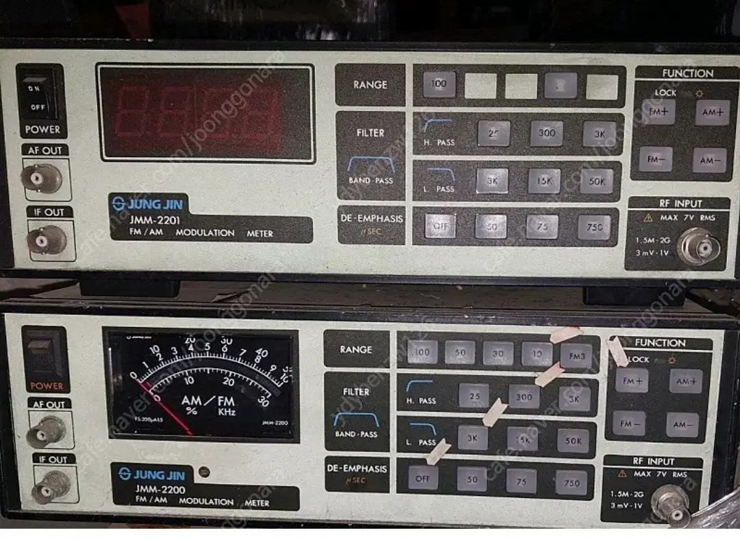 JMM-2201 MODULATION ANALYZER