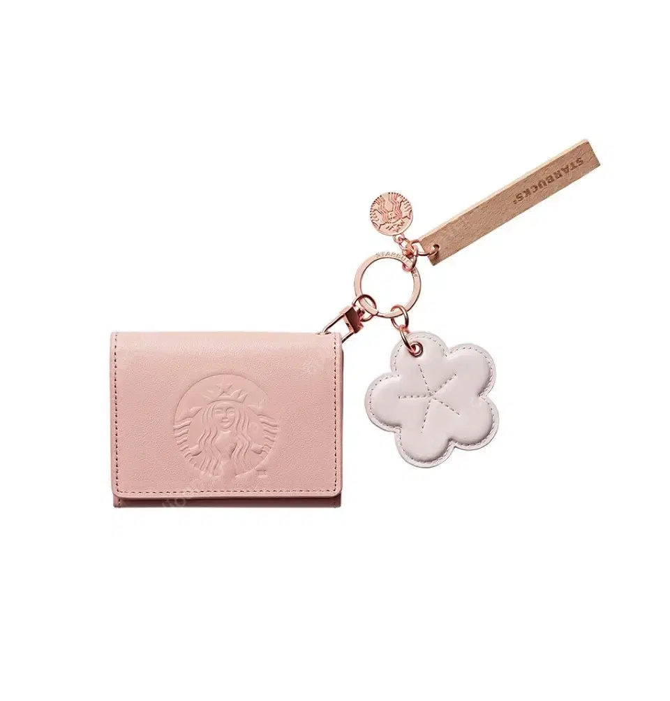 Starbucks Cherry Blossom MD, Cherry Blossom leather kard, Cherry Blossom keyring.