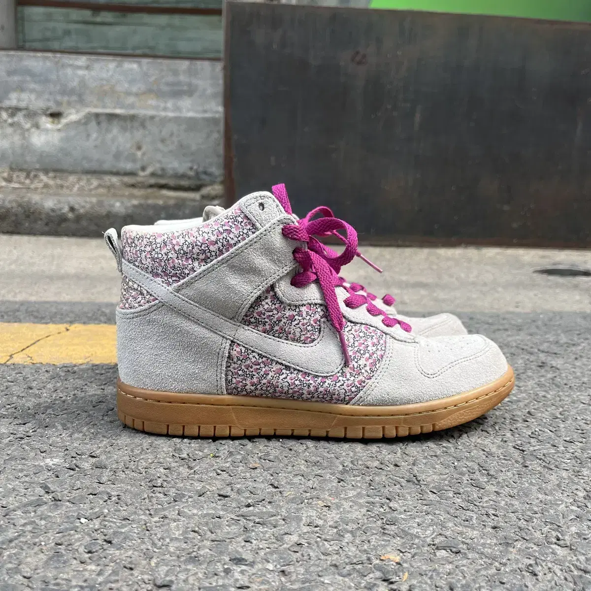 [240] Nike Dunk Premium High Gray