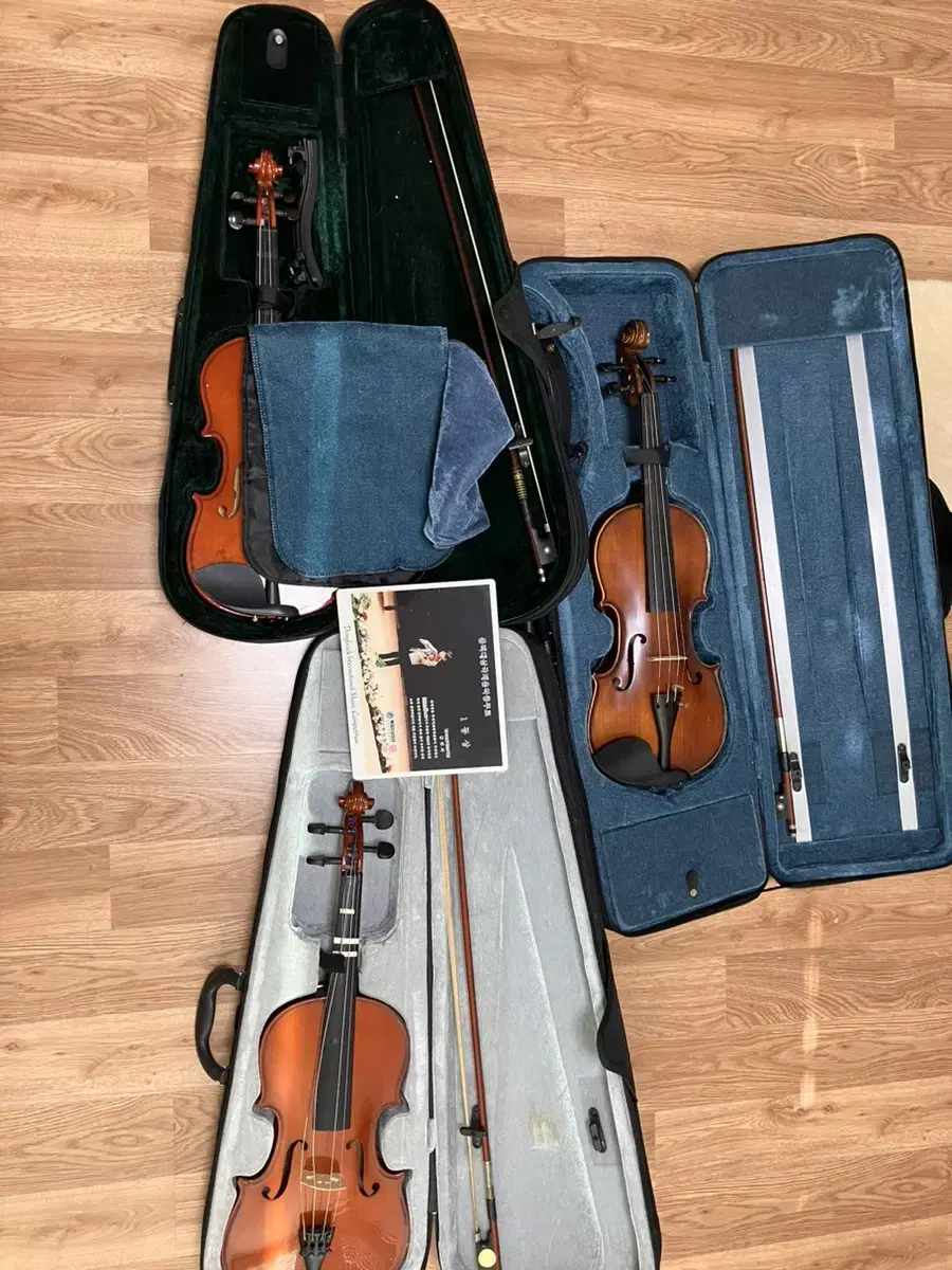 I'm selling the violin I won first place with in the competition~~