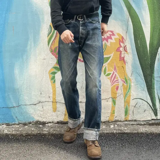 JP DENIME selvedge denim pants