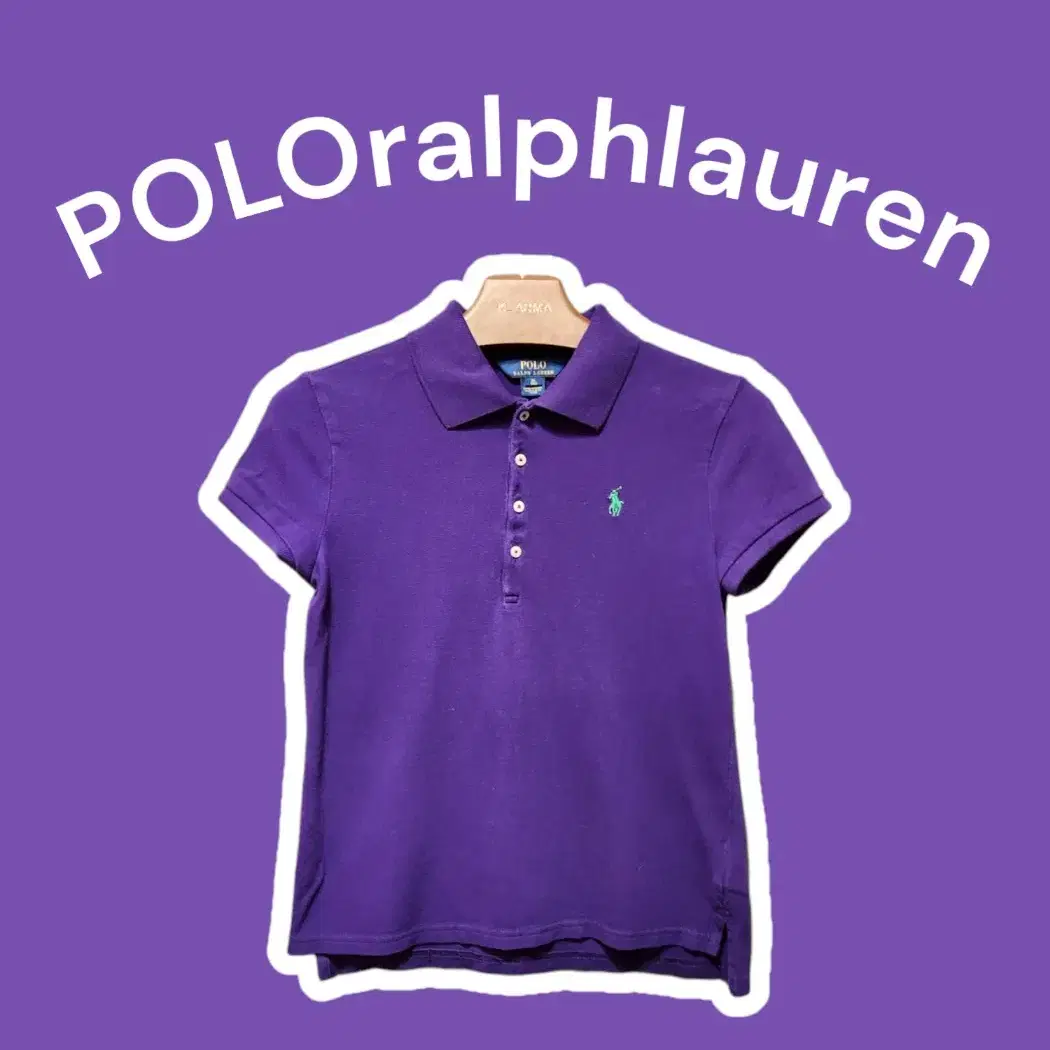 [XL-16] POLOralphlauren 폴로랄프로렌 반팔카라티 퍼플