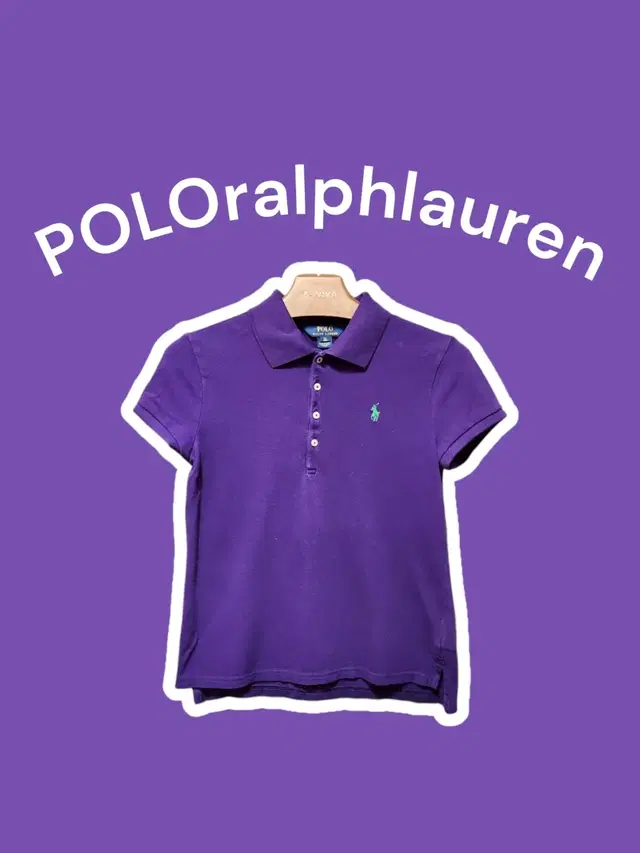 [XL-16] POLOralphlauren 폴로랄프로렌 반팔카라티 퍼플