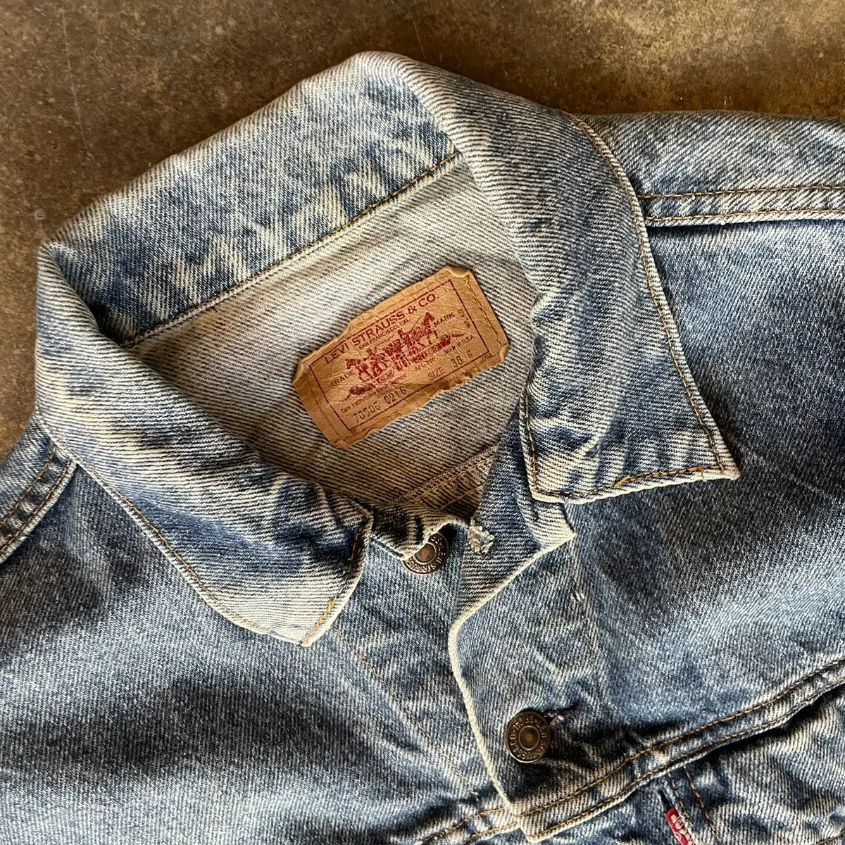 90~00s US Levi's 70506 trucker