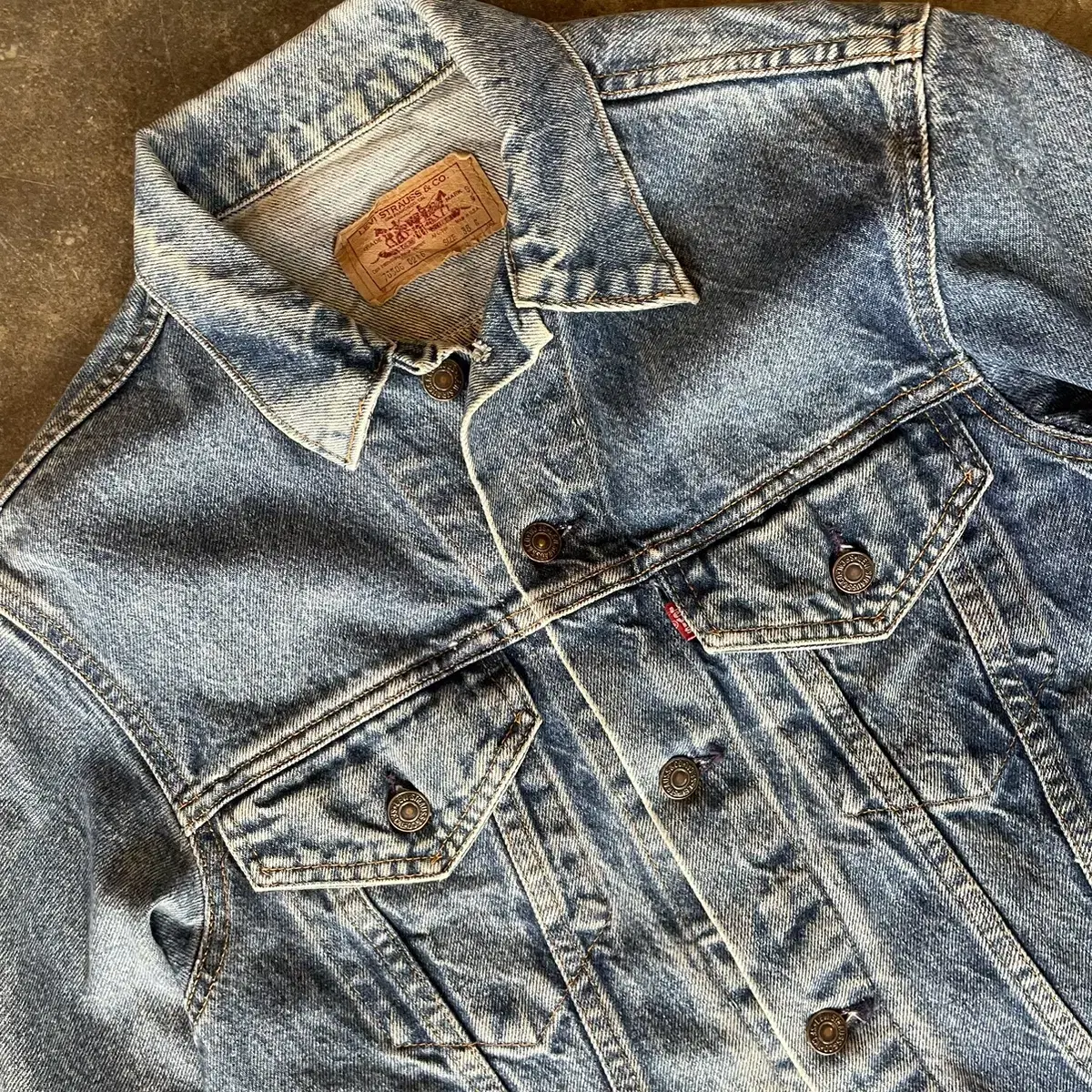 90~00s US Levi's 70506 trucker