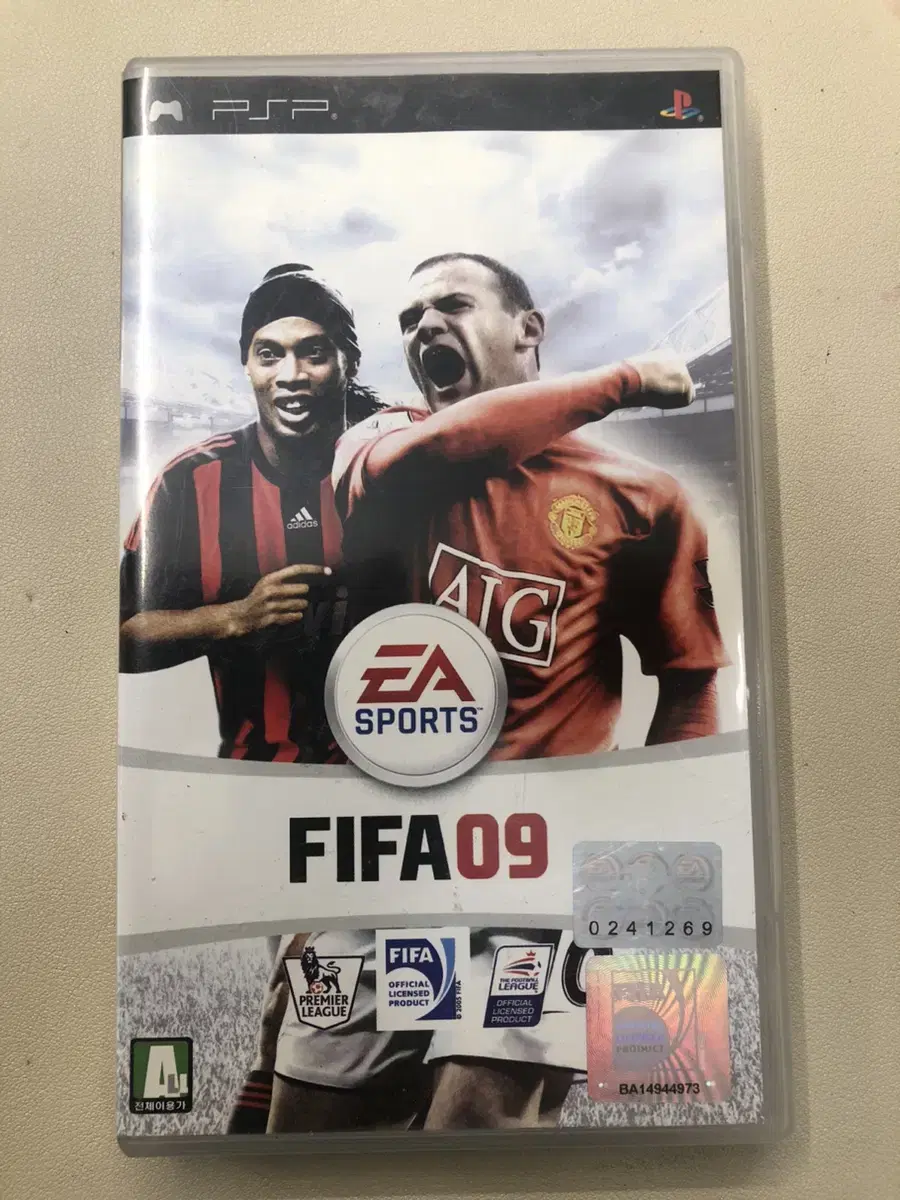 PSP 피파09 FIFA09