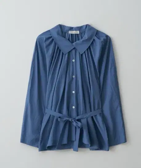 rrace Puff Volume Button Blouse